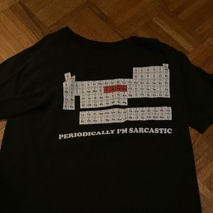 Periodic Table Sarcasm Short Sleeve T-Shirt